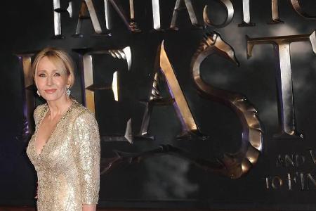 J.K. Rowling auf der Europapremiere von J.K. Rowling auf der Europapremiere von
