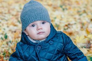 Prinz Oscar von Schweden: Goldiger Herbstgruß aus einem Blättermeer
