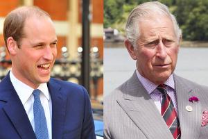 Prinz William und sein Vater, Prinz Charles, drücken Wales im Halbfinale gegen Portugal die Daumen