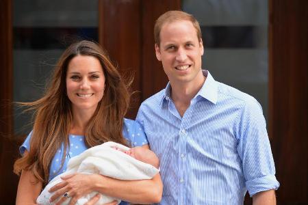 Britischer Prinz George wird in London getauft Britischer Prinz George wird in London getauft