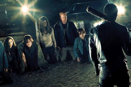 Wen Negan mit seinem Baseballschläger wohl verprügelt? Wen Negan mit seinem Baseballschläger wohl verprügelt?