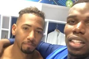 Paul Pogba feiert Jerome Boateng auf Instagram
