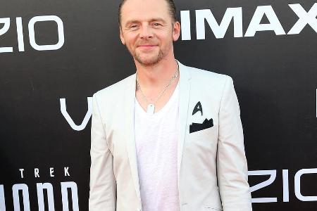Simon Pegg bei der Simon Pegg bei der