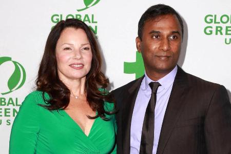 Zwei, die wohl nicht mehr zusammen auf dem roten Teppich auftauchen werden: Fran Drescher und ihr Ex-Partner Shiva Ayyadurai Zwei, die wohl nicht mehr zusammen auf dem roten Teppich auftauchen werden: Fran Drescher und ihr Ex-Partner Shiva Ayyadurai