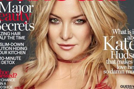Kate Hudson auf dem Cover der US-Zeitschrift Kate Hudson auf dem Cover der US-Zeitschrift