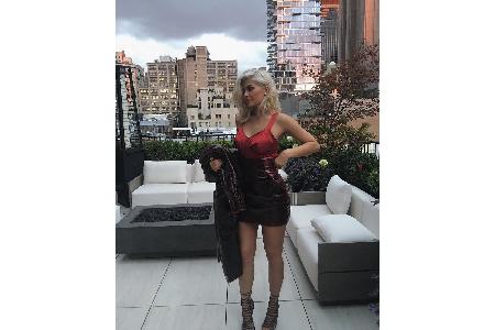 Kylie Jenner präsentiert ihren neuen Look in New York