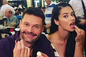 Hat sich Adriana Lima TV-Moderator Ryan Seacrest geangelt?