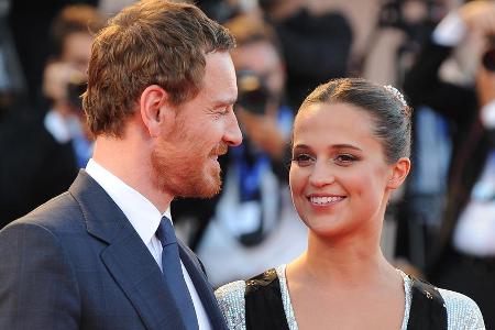 Michael Fassbender und Alicia Vikander bei der Weltpremiere von Michael Fassbender und Alicia Vikander bei der Weltpremiere von
