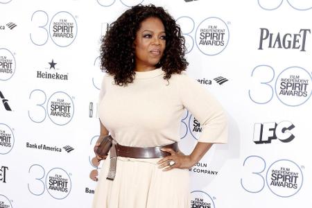 Auch Oprah Winfrey (62) gehört zu den etwas kräftigeren US-Stars.