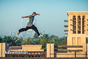 Freerunning: Kie Willis völlig losgelöst in Dubai