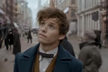 Eddie Redmayne spielt Newt Scamander in Eddie Redmayne spielt Newt Scamander in
