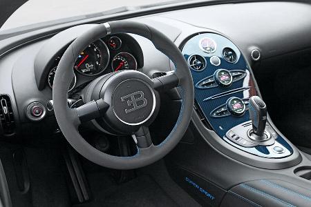 Bugatti Veyron Super Sport, Cockpit