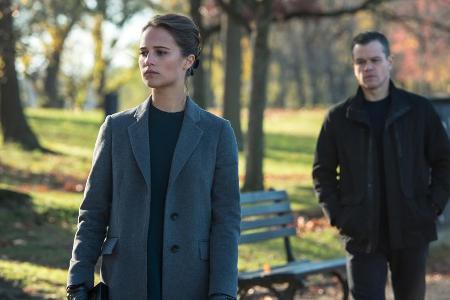 Kann Jason Bourne (Matt Damon) Heather Lee (Alicia Vikander) vertrauen? Kann Jason Bourne (Matt Damon) Heather Lee (Alicia Vikander) vertrauen?