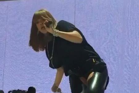 Rihanna rockte bei ihrem Auftritt in Bukarest die Bühne - und ihre neue Frisur