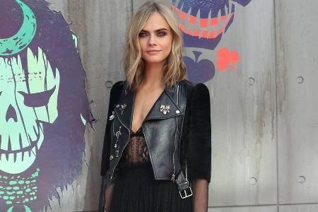 Cara Delevingne entschied sich bei der Cara Delevingne entschied sich bei der