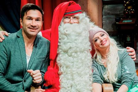 Ein Traum wird wahr: Daniela Katzenberger und Lucas Cordalis beim Weihnachtsmann Ein Traum wird wahr: Daniela Katzenberger und Lucas Cordalis beim Weihnachtsmann