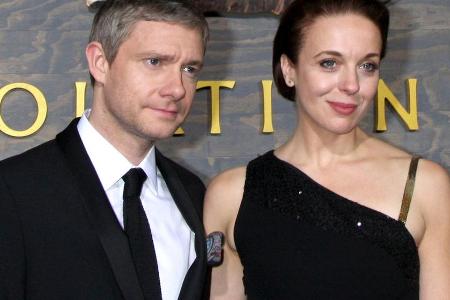 Martin Freeman und Amanda Abbington bei einer Veranstaltung in Los Angeles Martin Freeman und Amanda Abbington bei einer Veranstaltung in Los Angeles