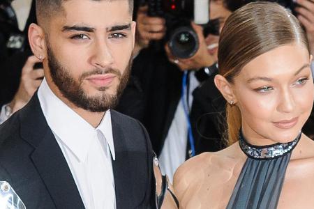 Zayn Malik und Gigi Hadid bei der Met Gala in New York Zayn Malik und Gigi Hadid bei der Met Gala in New York