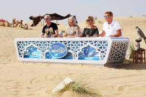 Offenbar hat Dieter Bohlen einen neuen Berater an seiner Seite: Was der Adler ihm wohl zuflüstert?