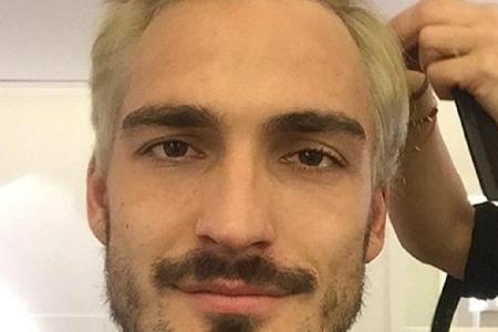 Mats Hummels hat von Natur aus braune Haare Mats Hummels hat von Natur aus braune Haare