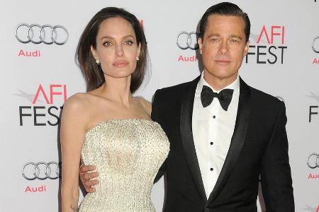 Ein Bild aus besseren Zeiten: Angelina Jolie und Brad Pitt Ein Bild aus besseren Zeiten: Angelina Jolie und Brad Pitt