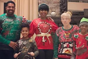 Jennifer Hudson: Ugly Christmas Sweater für die ganze Familie