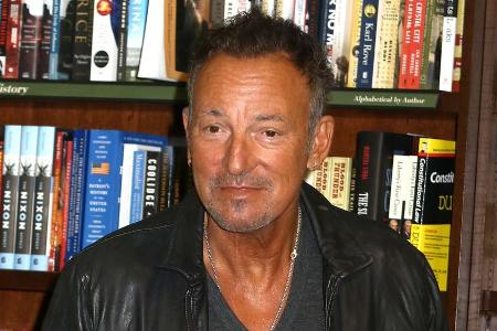 Bruce Springsteen bei einem Auftritt in New York City Bruce Springsteen bei einem Auftritt in New York City