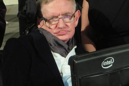 Stephen Hawking auf einer Veranstaltung in London Stephen Hawking auf einer Veranstaltung in London