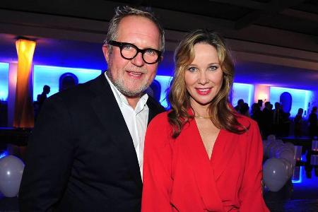 Harald Krassnitzer und Ann-Kathrin Kramer beim Adventsessen des Programmdirektors Erstes Deutsches Fernsehen Anfang Dezember... Harald Krassnitzer und Ann-Kathrin Kramer beim Adventsessen des Programmdirektors Erstes Deutsches Fernsehen Anfang Dezember...