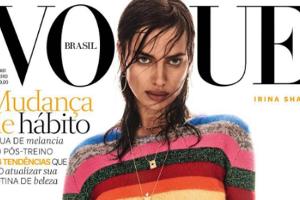 So sexy präsentiert sich Irina Shayk auf der "Vogue Brasil"
