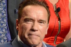 Arnold Schwarzenegger kann sich selbst nicht sehen