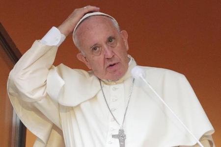 Papst Franziskus bei einem seiner Auftritte Papst Franziskus bei einem seiner Auftritte