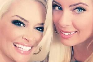 Ein Herz und eine Seele: Jenny Frankhauser (r.) mit ihrer großen Schwester Daniela Katzenberger