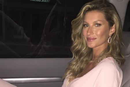 Sommerfrische: Das Supermodel Gisele Bündchen (35) setzt auf den natürlichen Partylook.