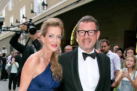 Kai Diekmann mit seiner Gemahlin Katja Kessler Kai Diekmann mit seiner Gemahlin Katja Kessler