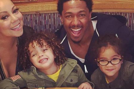 Mariah Carey und Nick Cannon mit ihren Kindern Mariah Carey und Nick Cannon mit ihren Kindern