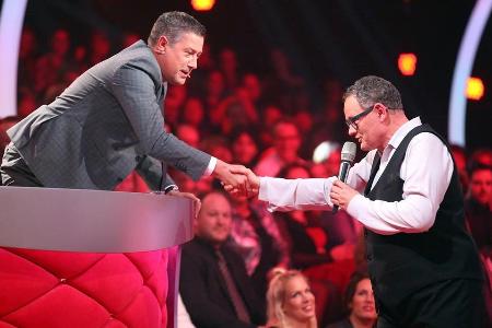 Handshake mit dem Un-Tänzer: Joachim Llambi will Ulli Potofski nicht einmal mehr bewerten Handshake mit dem Un-Tänzer: Joachim Llambi will Ulli Potofski nicht einmal mehr bewerten