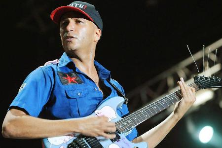 Rage-Against-The-Machine-Gitarrist Tom Morello ist ein Teil der neuen Supergroup Rage-Against-The-Machine-Gitarrist Tom Morello ist ein Teil der neuen Supergroup