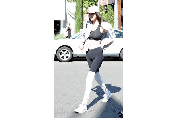 ...Bella Hadids sportliche Interpretation war da tatsächlich mal was Neues. Denn auch beim Work-out kann man sexy sein. Ob d...