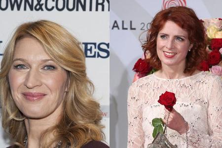 Steffi Graf (l.) und Monica Lierhaus Steffi Graf (l.) und Monica Lierhaus