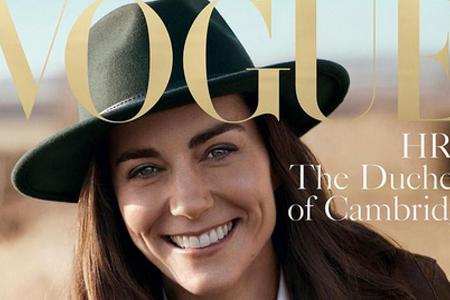Herzogin Kate auf dem Cover der britischen Herzogin Kate auf dem Cover der britischen