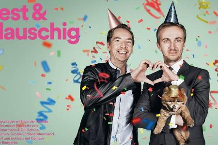 Olli Schulz (l.) und Jan Böhmermann sind zurück Olli Schulz (l.) und Jan Böhmermann sind zurück