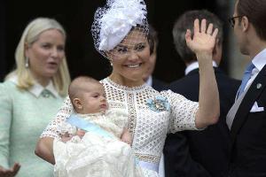 Taufe von Prinz Oscar von Schweden: Cousine Leonore fiel vom Stuhl