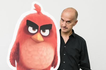 Christoph Maria Herbst leiht dem wütenden Vogel Red seine Stimme Christoph Maria Herbst leiht dem wütenden Vogel Red seine Stimme