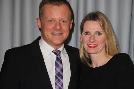 Marc Bator und seine Ehefrau Hellen 2013 bei der Hamburger Sportgala Marc Bator und seine Ehefrau Hellen 2013 bei der Hamburger Sportgala
