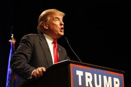 Donald Trump spaltet die Nation Donald Trump spaltet die Nation