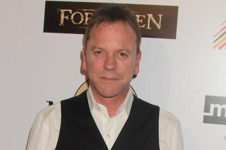 Kiefer Sutherland jagt nun Akkorde auf der Bühne statt Terroristen vor der Kamera Kiefer Sutherland jagt nun Akkorde auf der Bühne statt Terroristen vor der Kamera