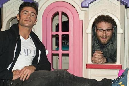 Immer noch echte Spielkinder: Zac Efron (li.) und Seth Rogen Immer noch echte Spielkinder: Zac Efron (li.) und Seth Rogen