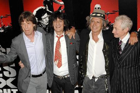 Mick Jagger (li.) und seine Rolling Stones wollen Ende März Kuba erobern Mick Jagger (li.) und seine Rolling Stones wollen Ende März Kuba erobern