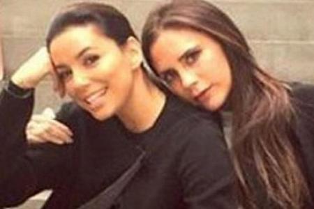 Beste Freundinnen: Eva Longoria (l.) und Victoria Beckham Beste Freundinnen: Eva Longoria (l.) und Victoria Beckham